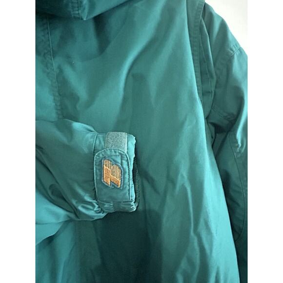 Vintage Triple FAT Goose Down Green Insulated Coat Jacket Size XL 1990s 62897 - Picture 11 of 16